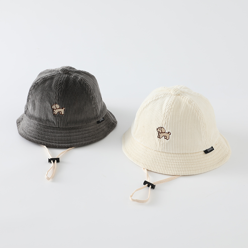 Kids Corduroy Outdoor Leisure  - Bucket Hat Cotton 评论和价格