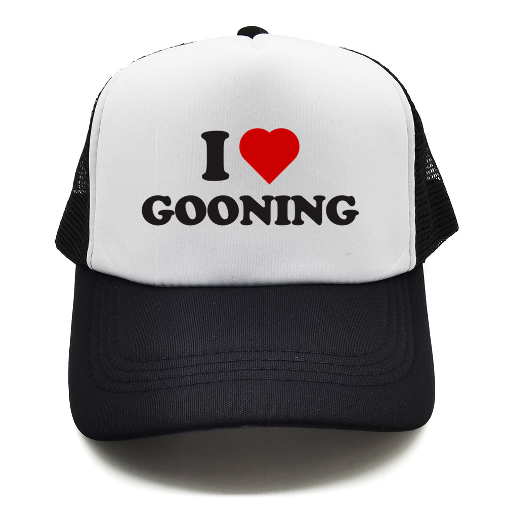 Funny I Love Gooning Baseball  - Trucker Cap Mesh 评论和价格