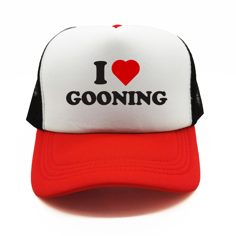 Funny I Love Gooning Baseball  - Trucker Cap Mesh 评论和价格