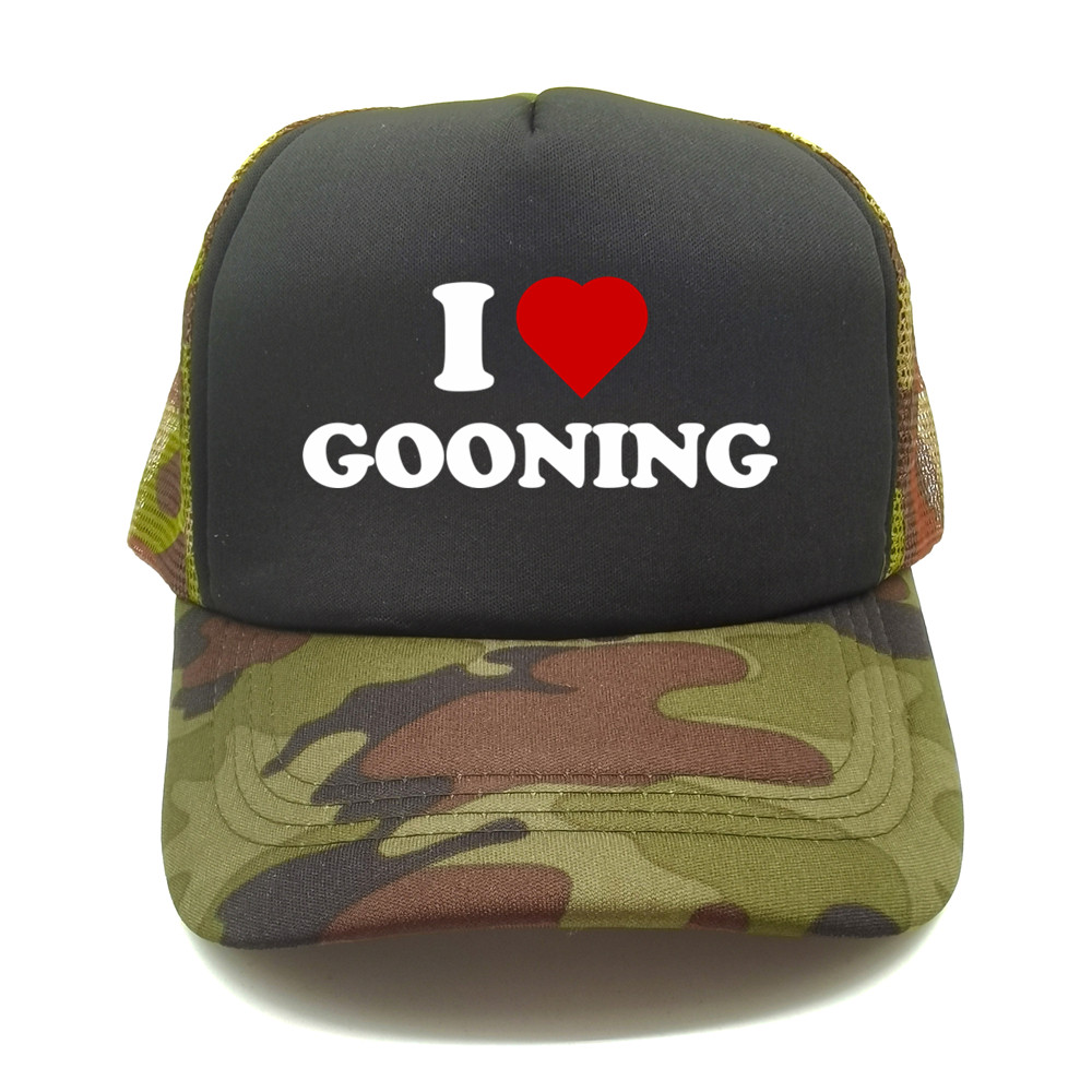 Funny I Love Gooning Baseball  - Trucker Cap Mesh 评论和价格