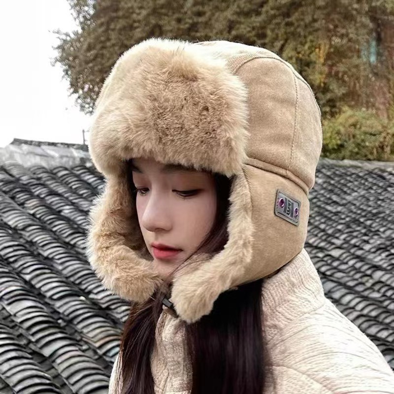 Unisex Winter Thick Lei Feng H - Trapper Hat Ear Flap 评论和价格