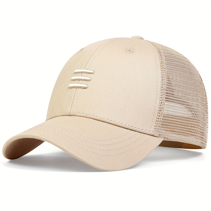 Men Hip Hop Baseball Mesh Cap  - Trucker Cap Mesh 评论和价格