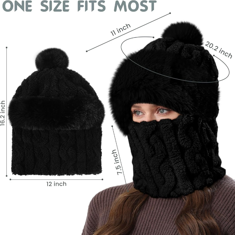 Women Winter Beanie Hats One-P - Skull Cap Helmet Liner 评论和价格