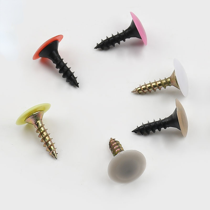 100/500/1000pcs Plastic Screw  - Snapback Hat Flat 评论和价格